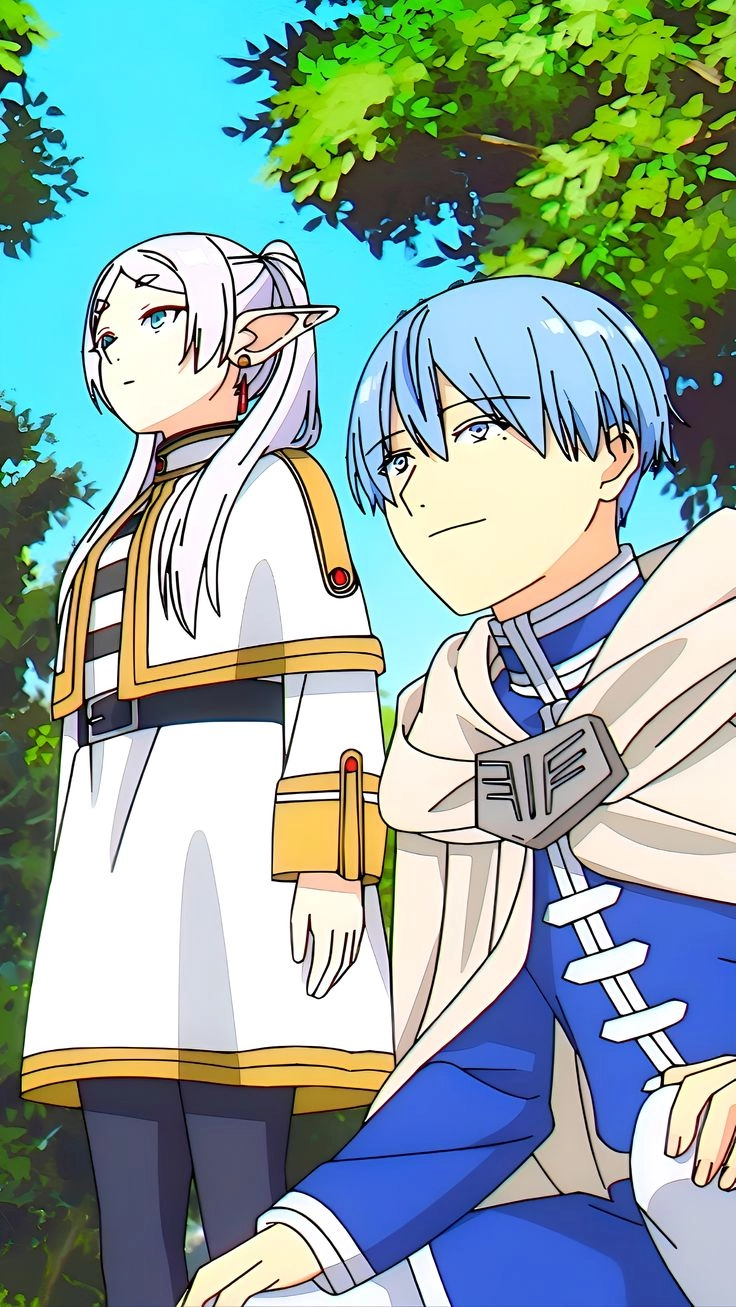 Frieren x Himmel fanart đẹp đến nao lòng