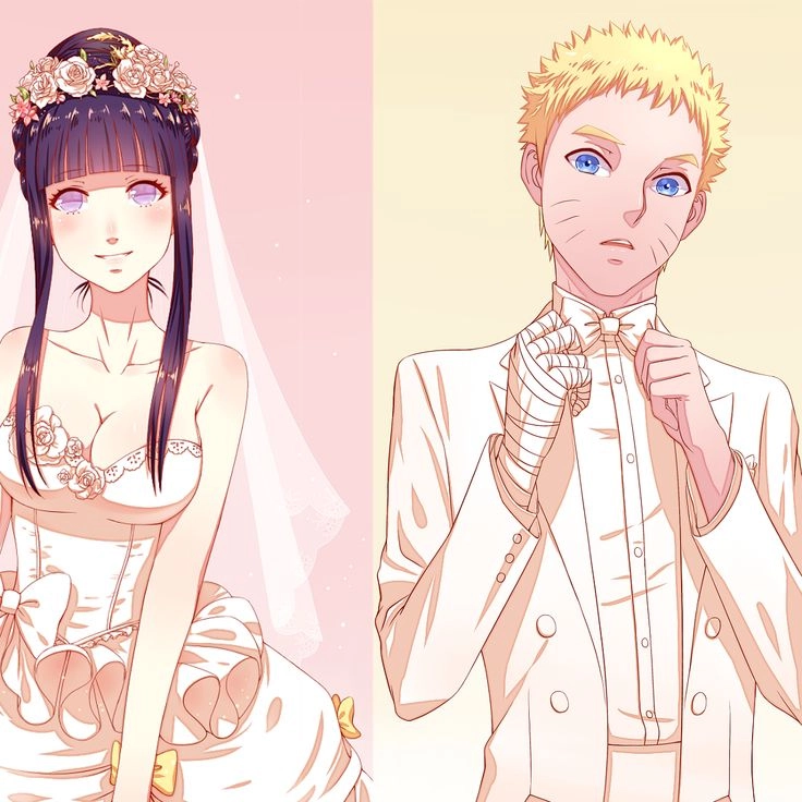 Hình ảnh đám cưới Naruto và Hinata đẹp như mơ giữa thế giới nhẫn giả