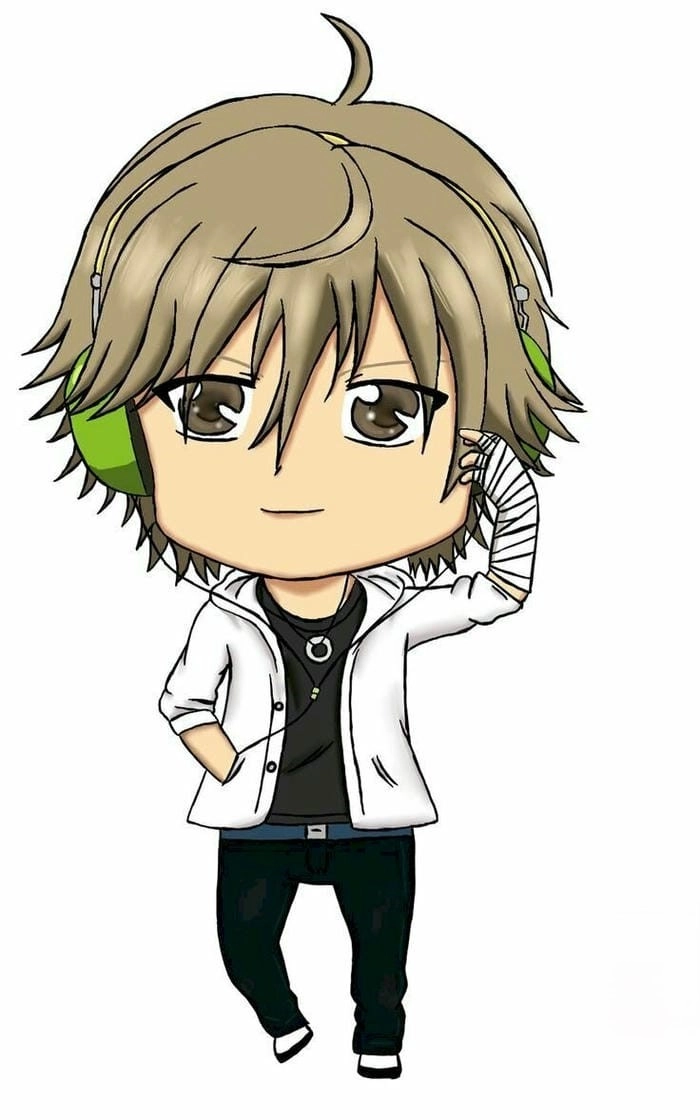 Ngắm nam cute lạnh lùng ảnh anime chibi boy