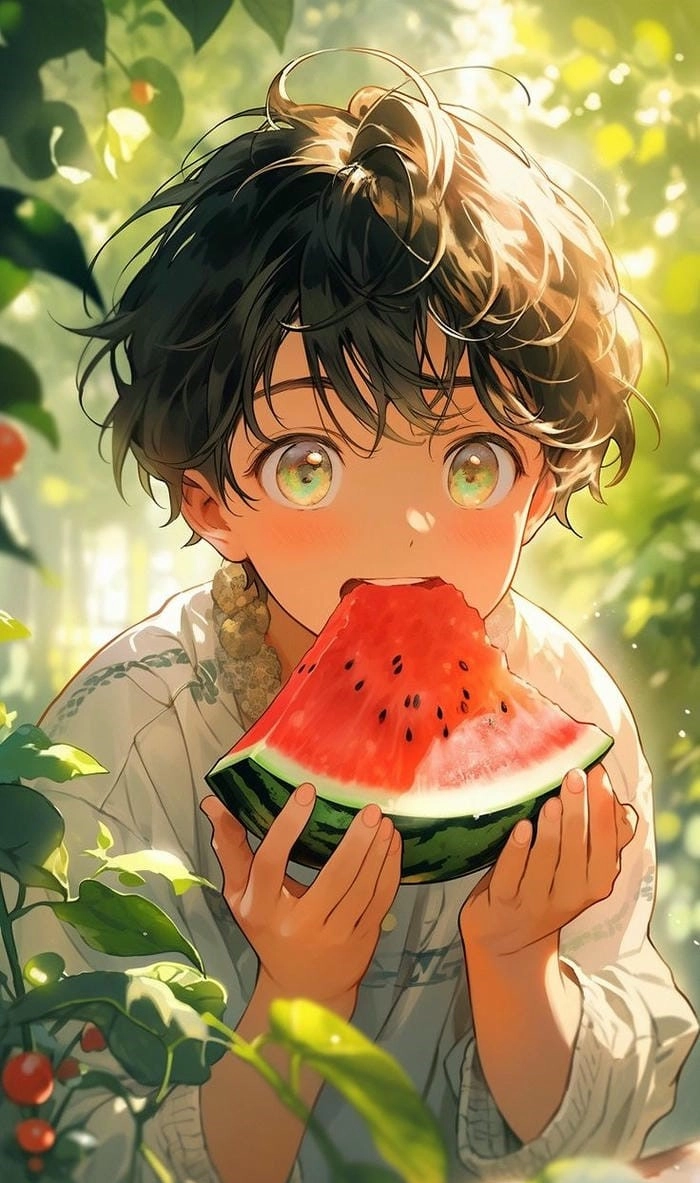 Đắm chìm trong hình anime chibi nam cute