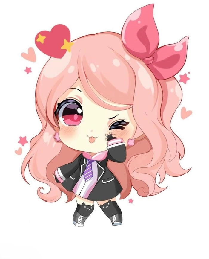 Tuyển chọn ảnh anime chibi nữ cute phong cách nhật