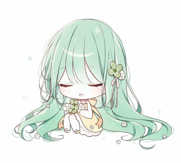 Phong cách chibi nữ cute tóc ngắn năng động dễ thương