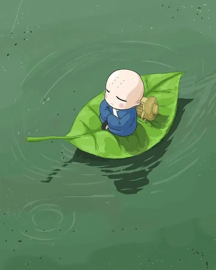 Khám phá hình ảnh chú tiểu ngây thơ trong sáng