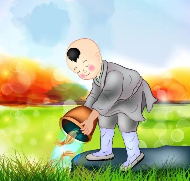 Xem hình ảnh chú tiểu hài hước dễ mến vui tươi