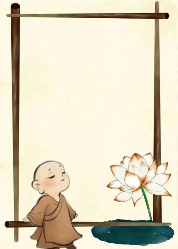 Tải ngay hình nền chú tiểu đẹp an lạc