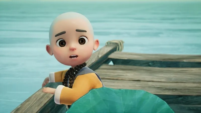 Xem ngay hình ảnh chú tiểu lạy phật thanh tịnh