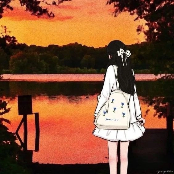 Ngắm hình gái xinh buồn cuốn hút