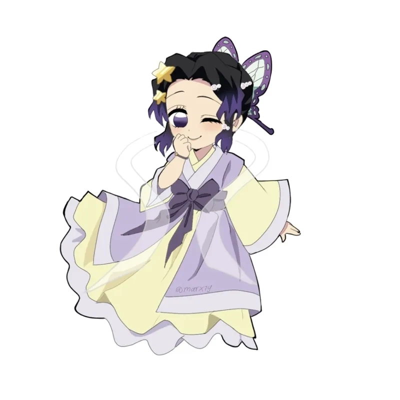 Học ngay cách vẽ shinobu chibi đơn giản dễ làm