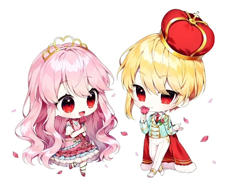 Khám phá ngay hình chibi cặp đôi cute cực dễ thương