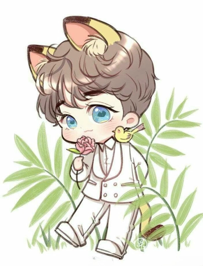 Chia sẻ vẽ tóc chibi nam phong cách đơn giản