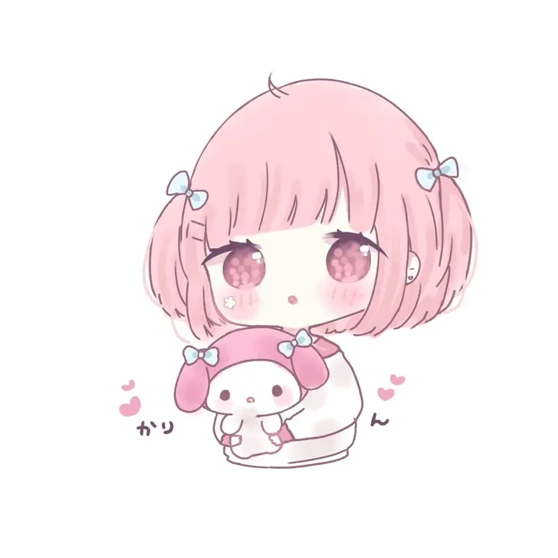 Trọn bộ hình nền anime chibi siêu yêu