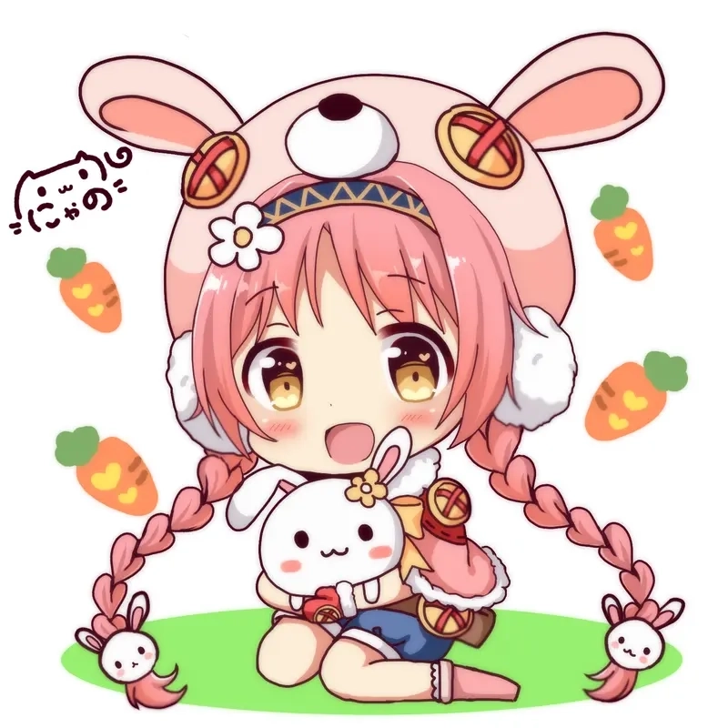 Thỏa thích tải nền chibi cute siêu xinh