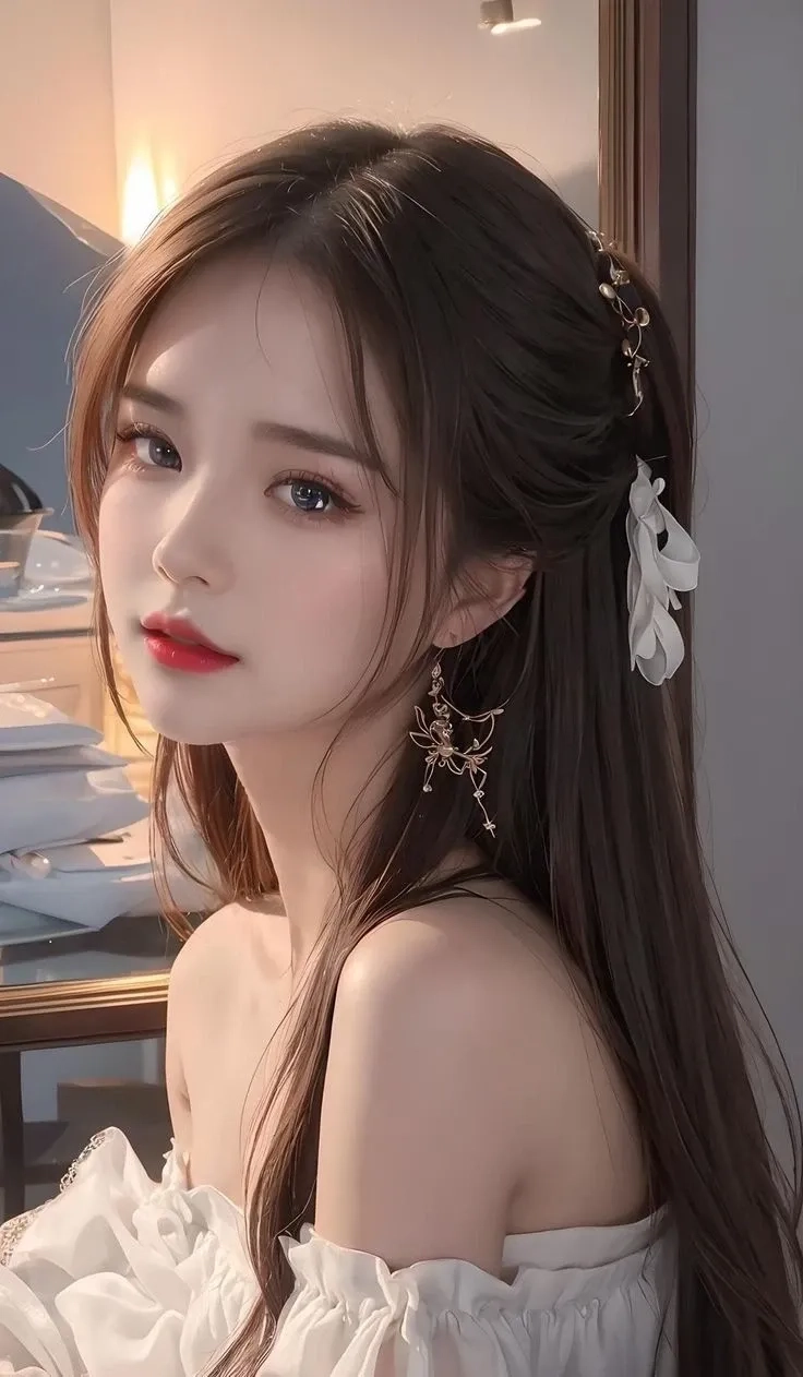 Tạo hình 3D nhân vật nữ hoạt hình tươi sáng và sinh động