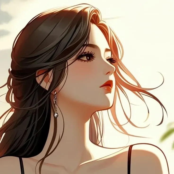 Hình nền 3D cô gái đẹp với ánh nhìn quyến rũ