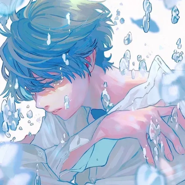 Tải hình nền màu xanh nước biển nhạt dễ thương