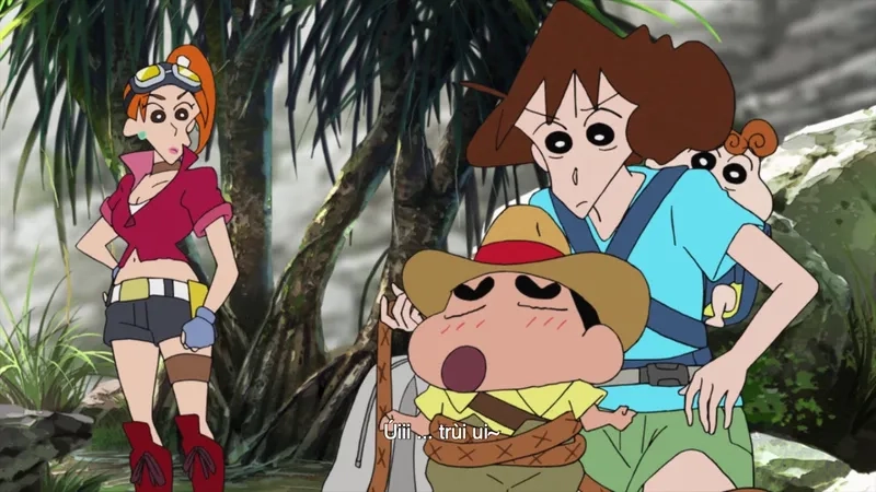 Yêu thích hình ảnh cu shin cậu bé bút chì