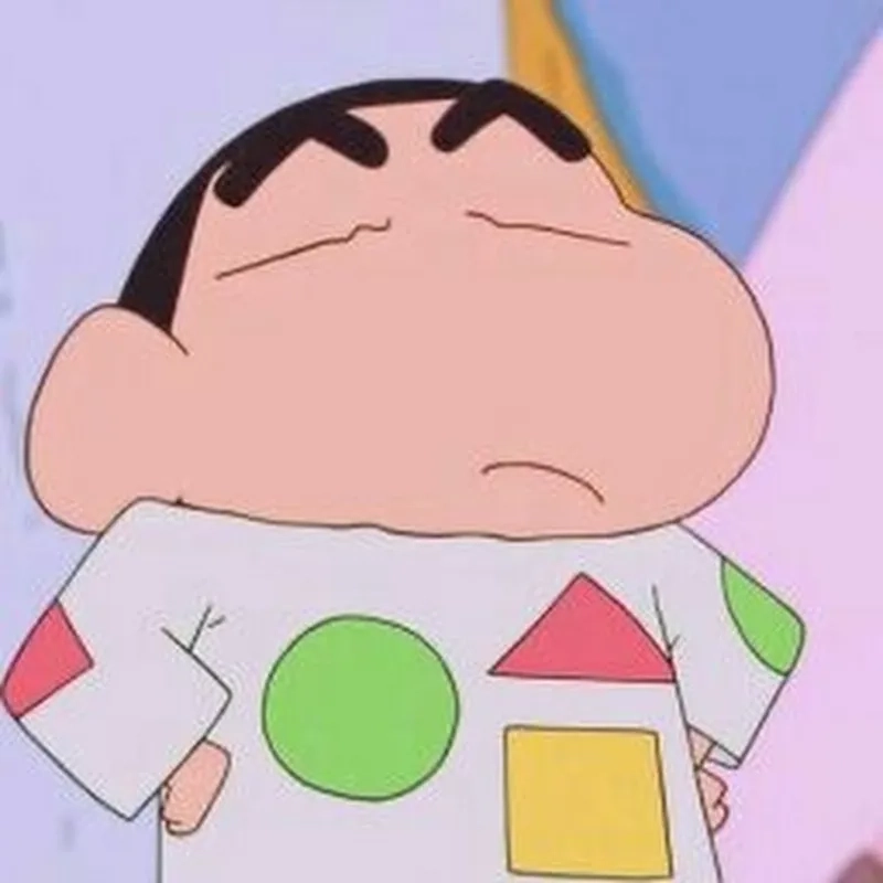 Chọn lựa ảnh bìa shin cậu bé bút chì phong cách