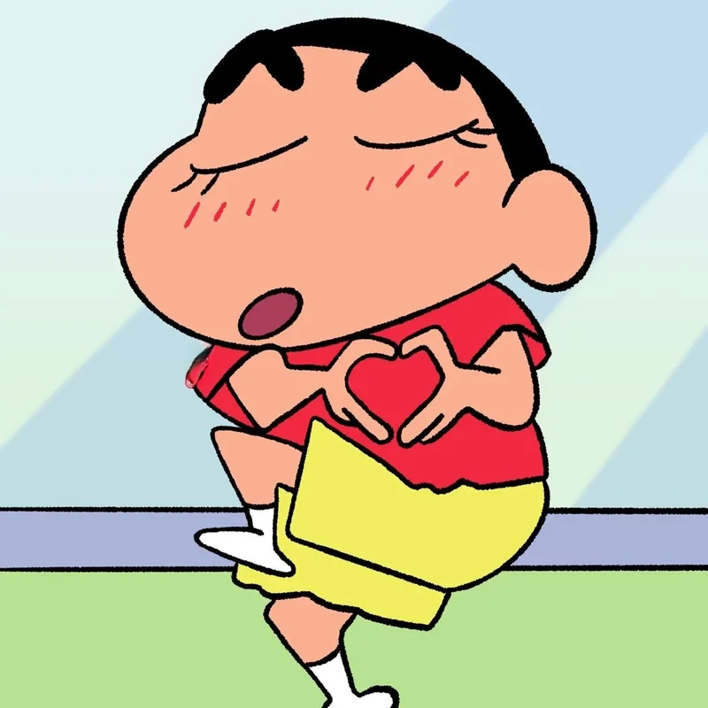 Hài hước với ảnh shin cậu bé bút chì khoe mông