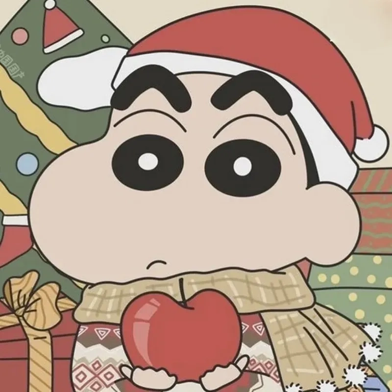 Đáng yêu với ảnh má shin cậu bé bút chì