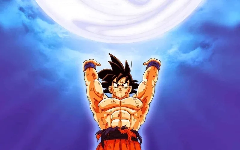Tải ngay hình nền đẹp 3d goku cho máy bạn