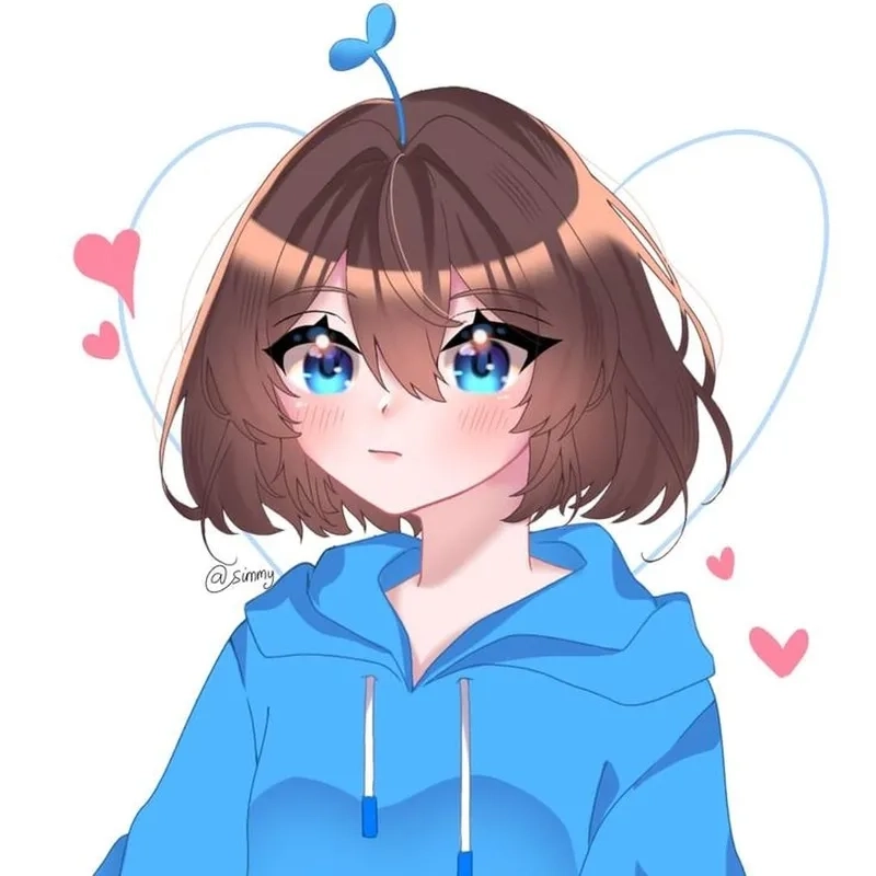 Tải ngay hình simmy chibi cute làm hình nền