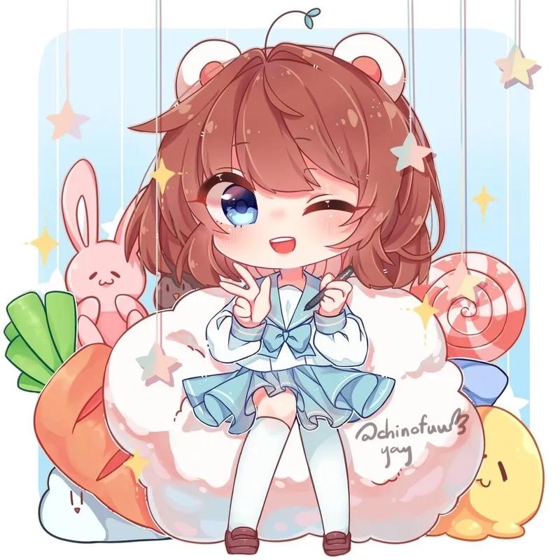 Bỏ túi cách vẽ mèo simmy chibi siêu đơn giản