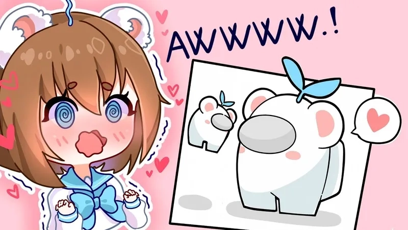 Ngắm ngay mèo simmy cute chibi cực yêu