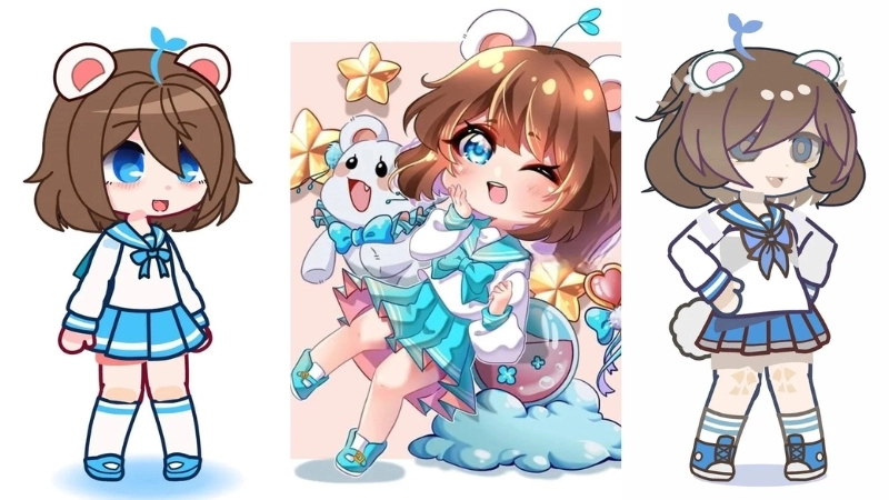  Tải ngay bộ hình simmy chibi cute đẹp nhất cho fan 