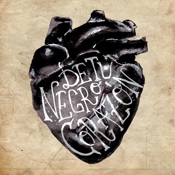 Chia sẻ ảnh nền đen hình trái tim đẹp