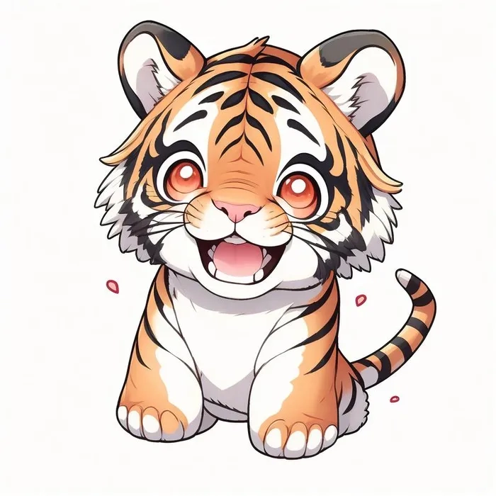 Xem ngay bộ sưu tập hổ béo chibi cute