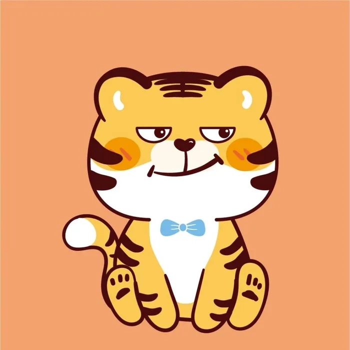 Hình ảnh hình hổ chibi cute cực đáng yêu