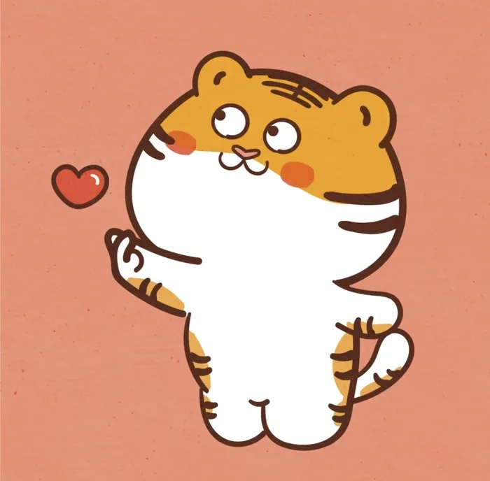 Chọn ngay avatar hổ chibi đẹp và ngộ nghĩnh