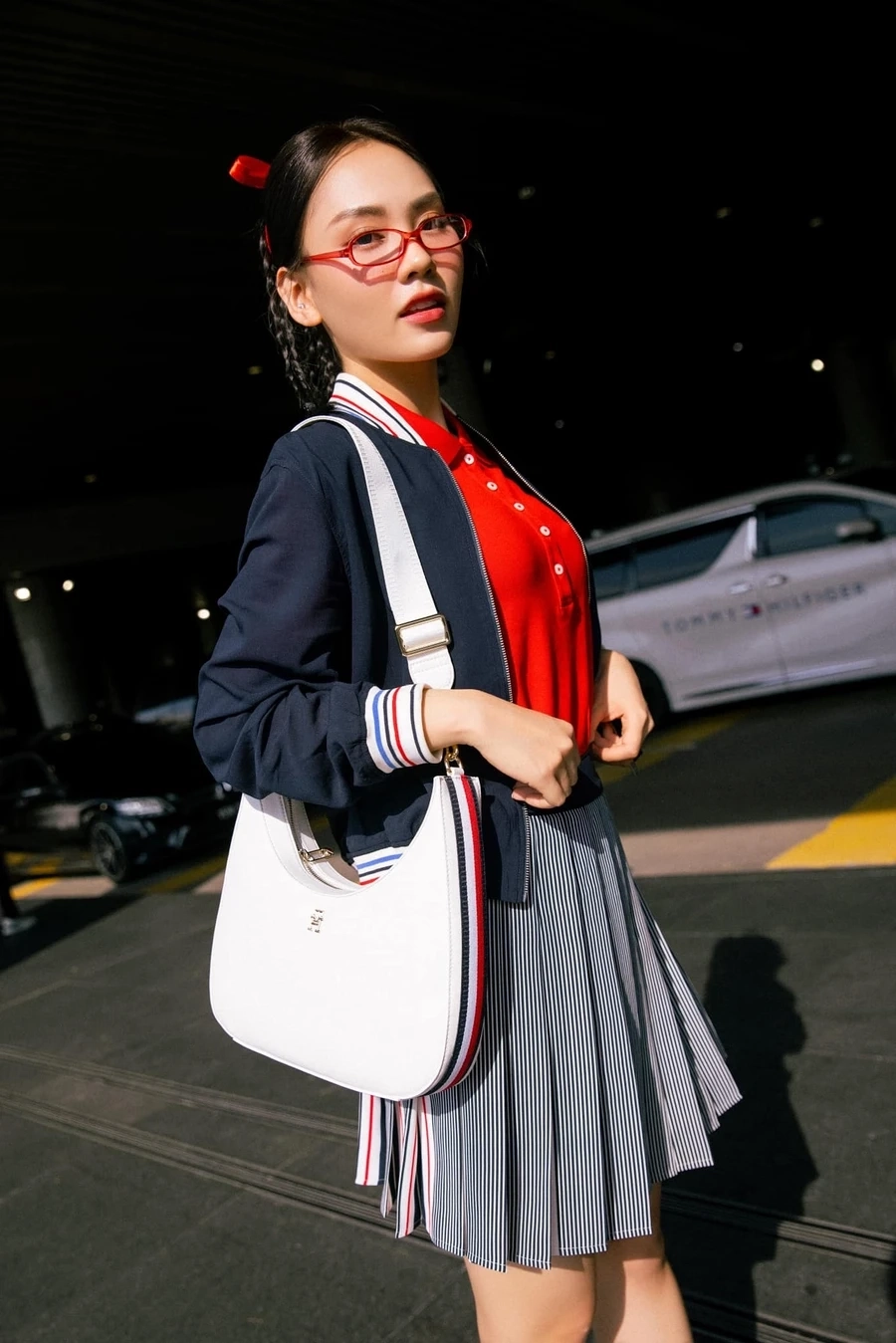 Biểu cảm duyên dáng khi Huỳnh Nguyễn Mai Phương hát