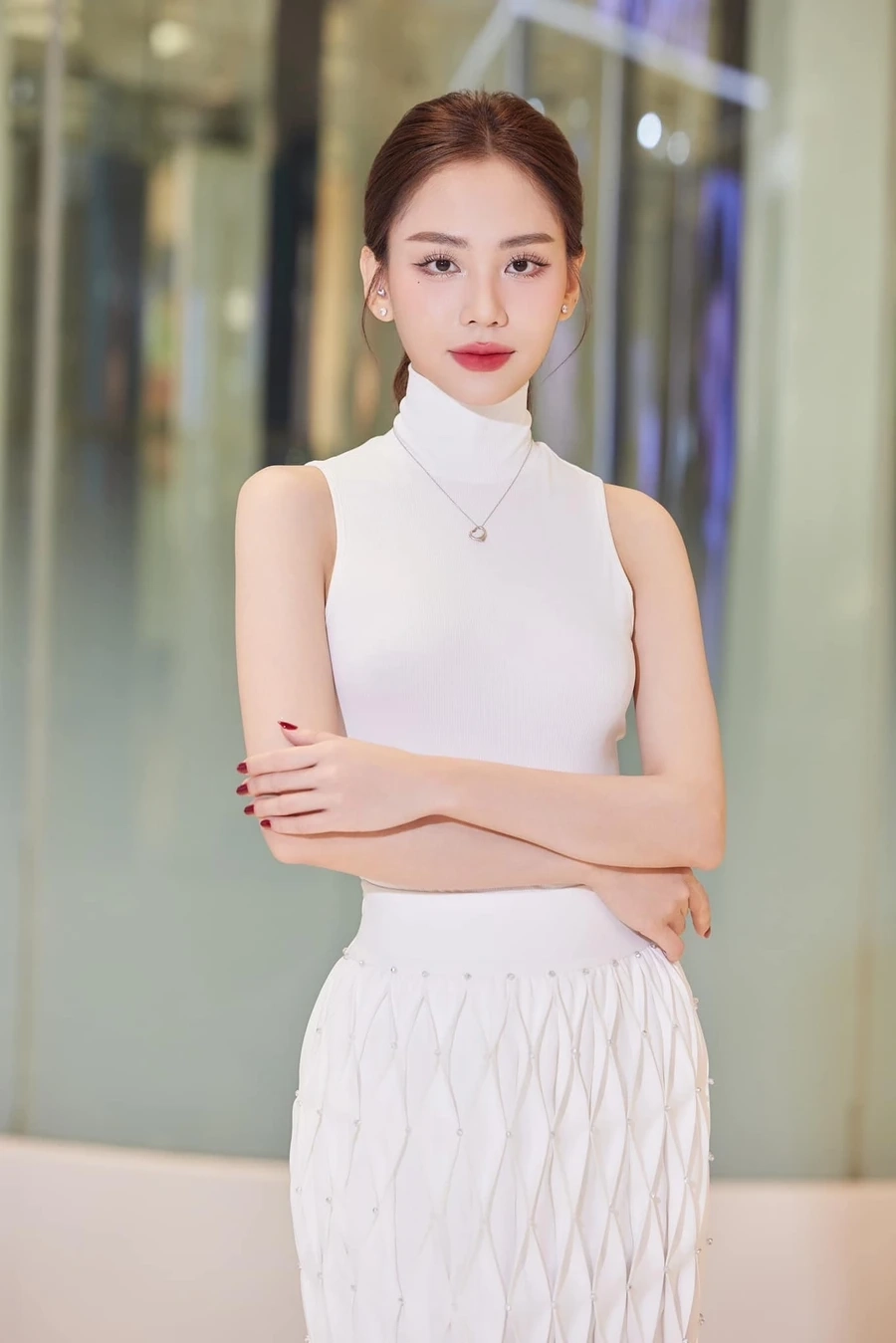 Thần thái quốc tế tại Huỳnh Nguyễn Mai Phương miss world