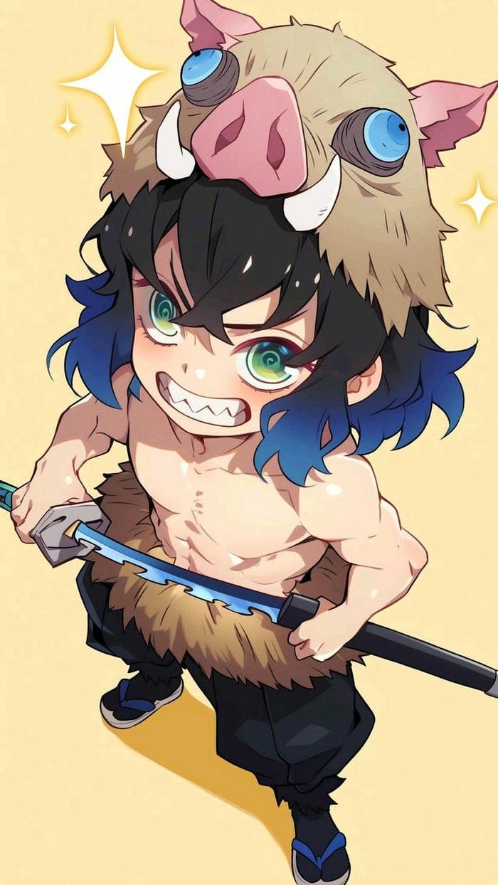 Khám phá nét độc đáo của chibi inosuke cute