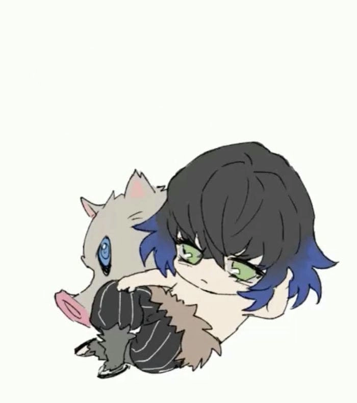 Những dibujos de inosuke chibi đầy sáng tạo