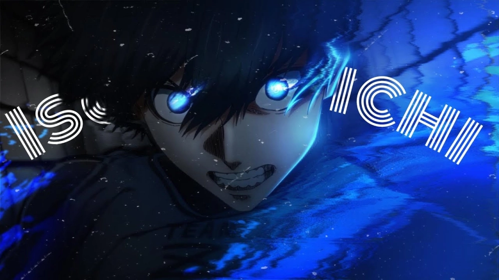 Yoichi Isagi manga tạo hình mạnh mẽ dứt khoát