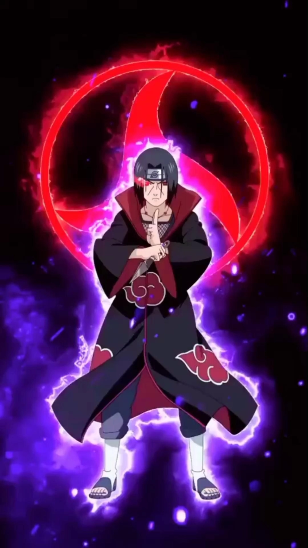 Hình tượng Itachi NXB đầy bí ẩn với ánh nhìn trầm mặc và sâu sắc