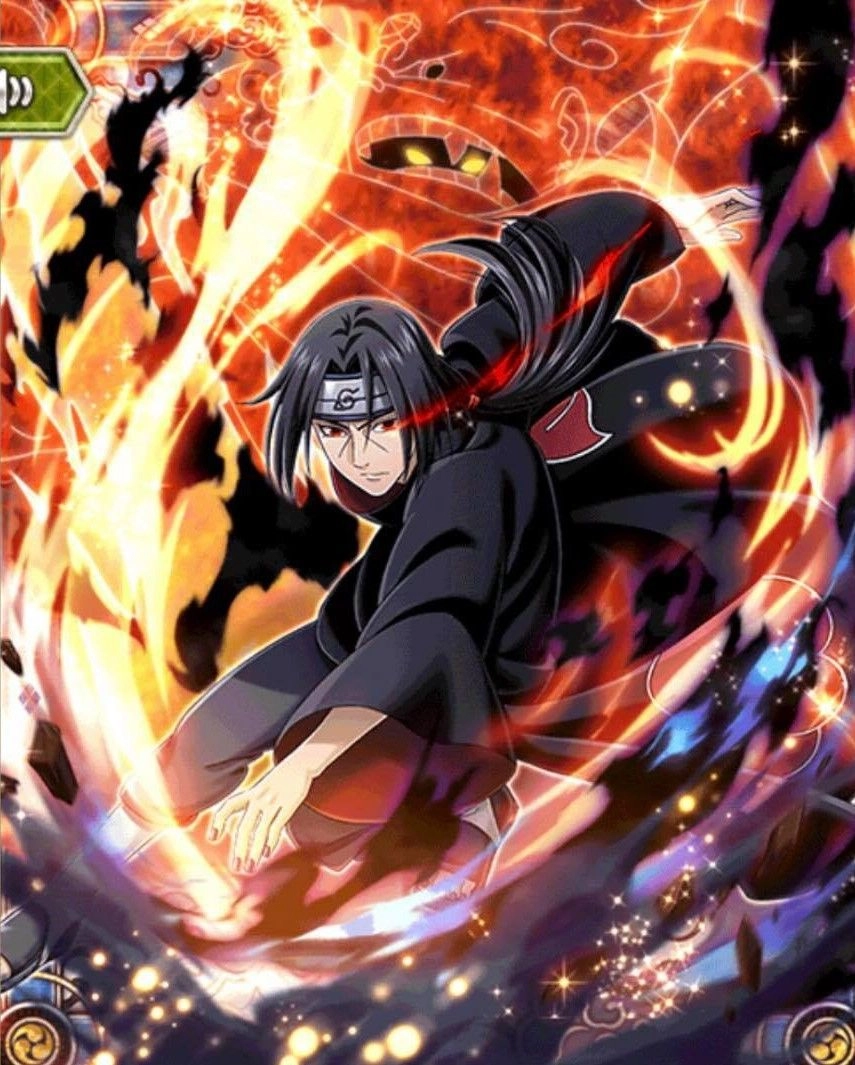 Ánh mắt lạnh lùng và thần thái khiến Itachi ngầu đến từng khung hình