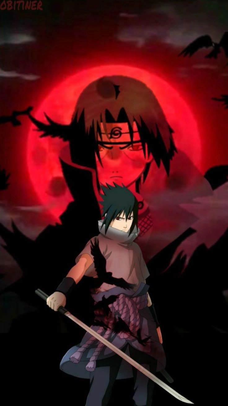 Hành trình thù hận và thấu hiểu qua từng nét vẽ Sasuke Itachi manga