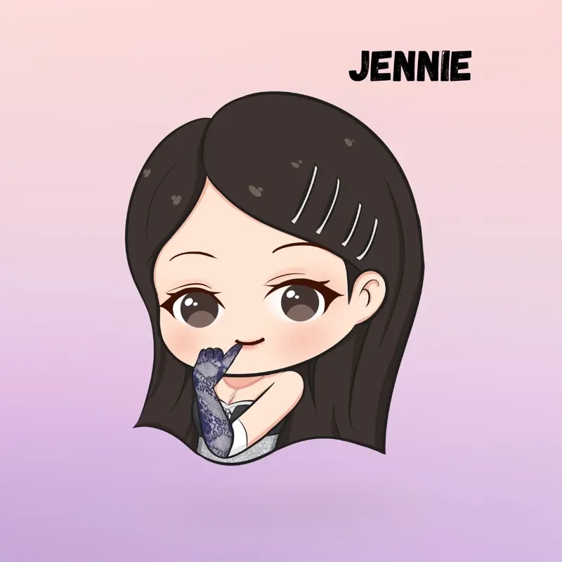 Chia sẻ ảnh jennie chibi dễ vẽ cho bạn