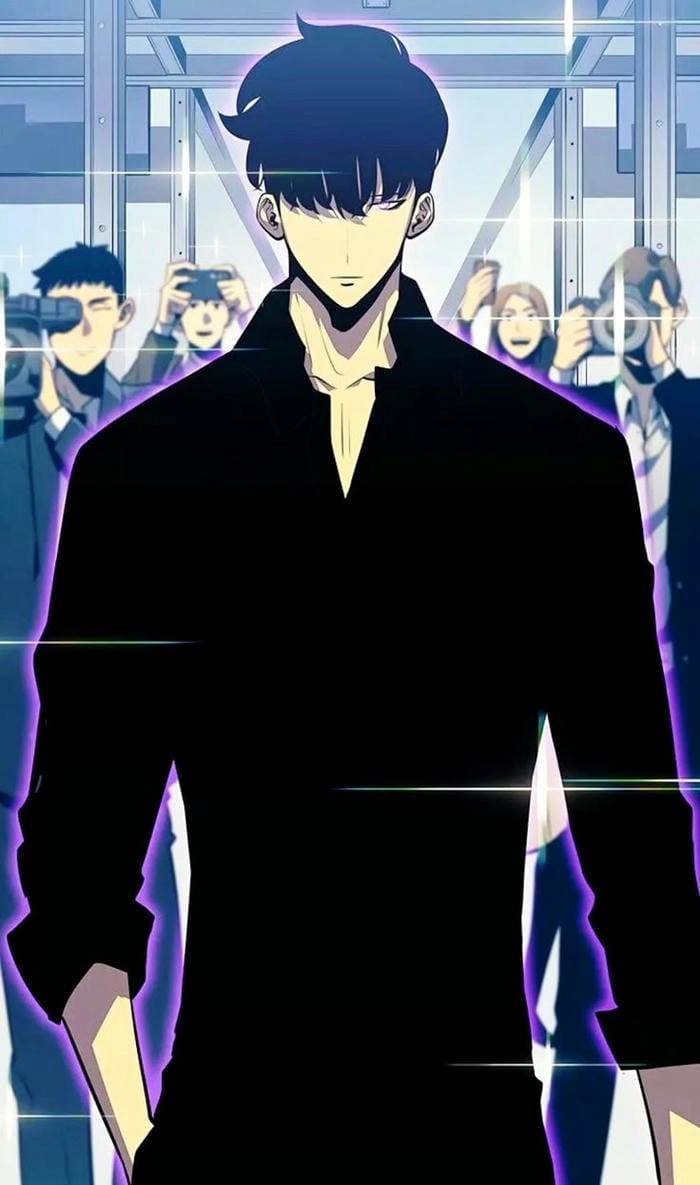 Sung Jin Woo draw thần thái chiến binh mạnh mẽ