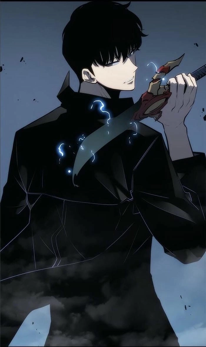 Sung Jin Woo training luyện tập đầy quyết tâm