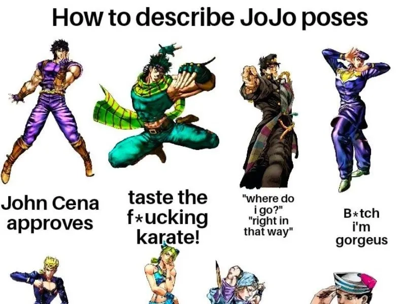 Cười thả ga cùng bộ ảnh hot trend từ jojo meme việt nam
