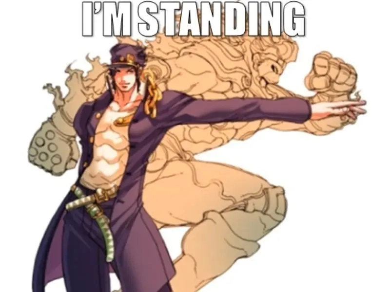 Biểu cảm hài hước của caesar jojo meme làm bạn thích thú ngay