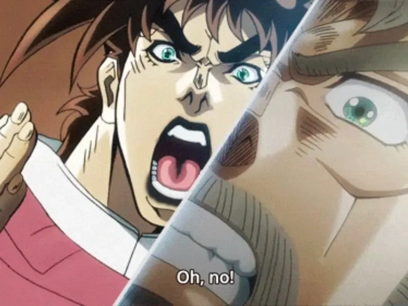 Tận hưởng tiếng cười với jojo meme gif sống động và thú vị