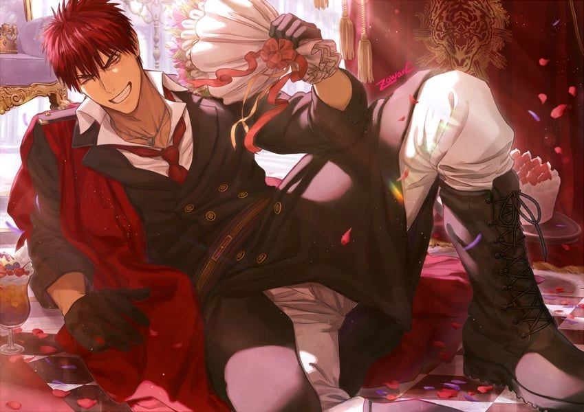 Kagami cute gương mặt lạnh lùng nhưng dễ thương bất ngờ