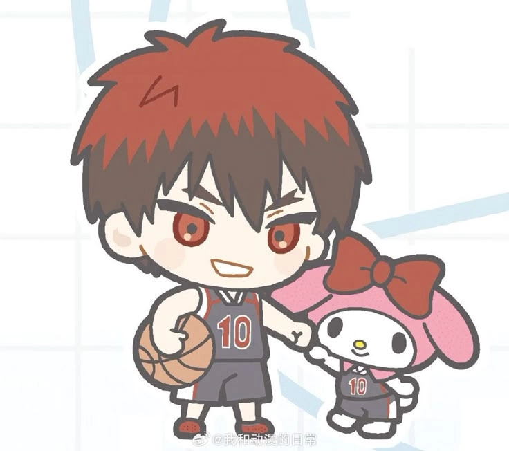 Kagami Taiga chibi đáng yêu nhưng vẫn giữ được nét mạnh mẽ