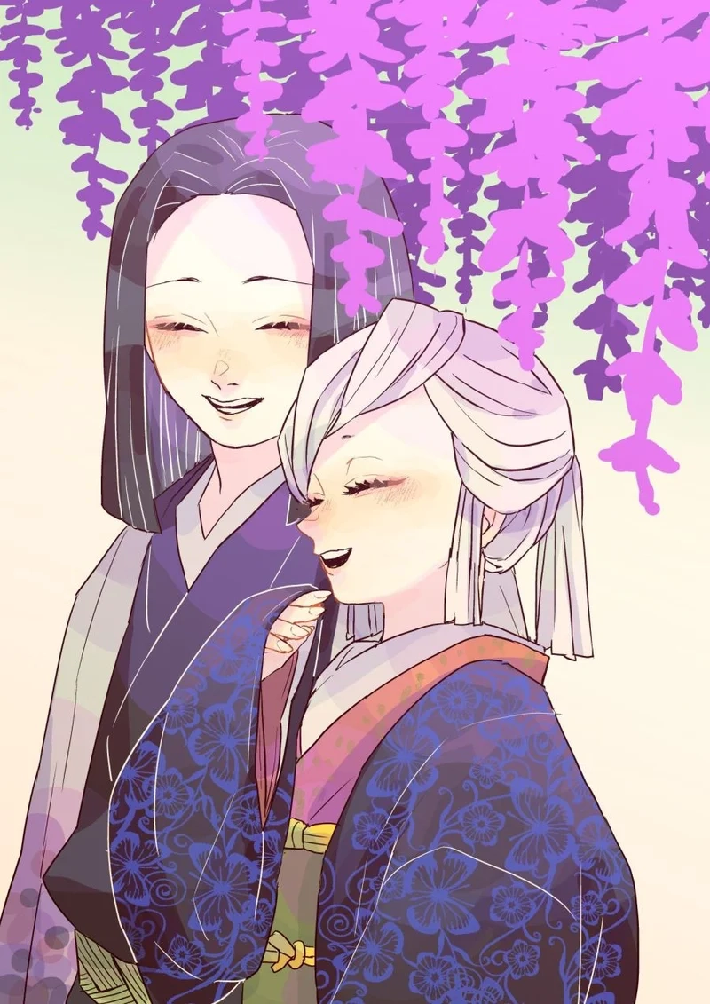 Kagaya Ubuyashiki x Amane tình yêu mãi xanh