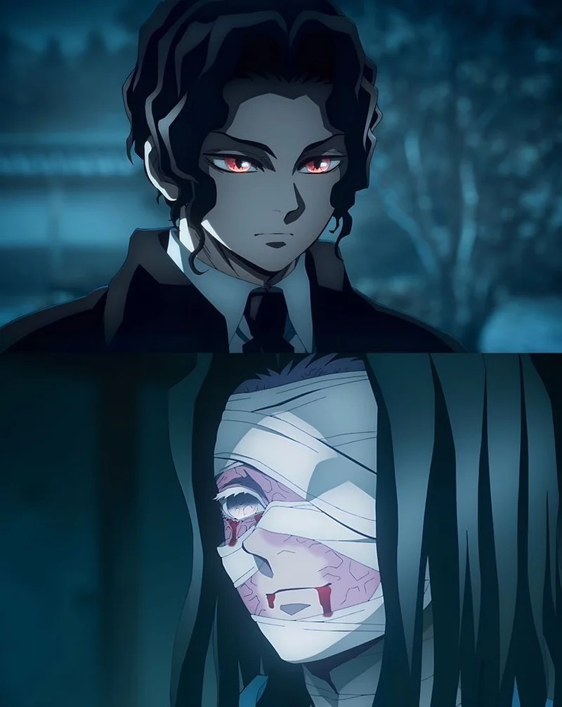 Muzan x Ubuyashiki ánh mắt đối lập nhưng đồng cảm